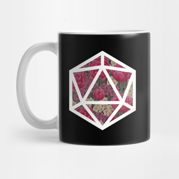 D20 Decal Badge - Roses by aaallsmiles